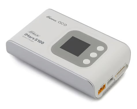 Gens Ace IMars S100 G-Tech Smart AC Balance Battery Charger (6S/10A/100W) (White) GEAS100-UW