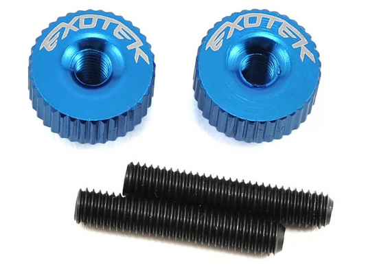 Exotek M3 Twist Nut (Medium Blue)
