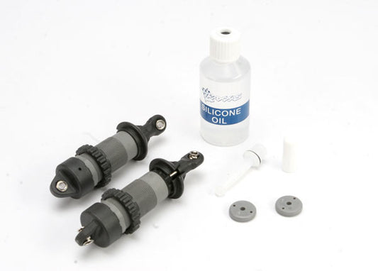 TRAXXAS Shocks, GTR composite (assembled) (2) (without springs)