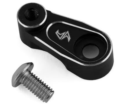 Samix TRX-4M Aluminum Servo Horn (Black) (25T) SAMTRX4M-6022F-BK
