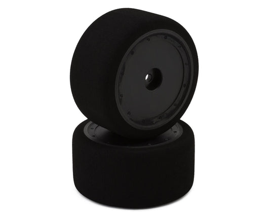 HackFab Losi 22S Sprint 2.2" Foam Front Tires (Black) (2)