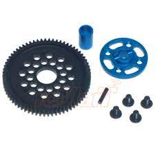 Tamiya TAM54500 54500 Rc TT02 High Speed Gear Set, 68T, Black