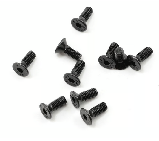 ProTek RC 3x8mm "High Strength" Flat Head Screws (10)
