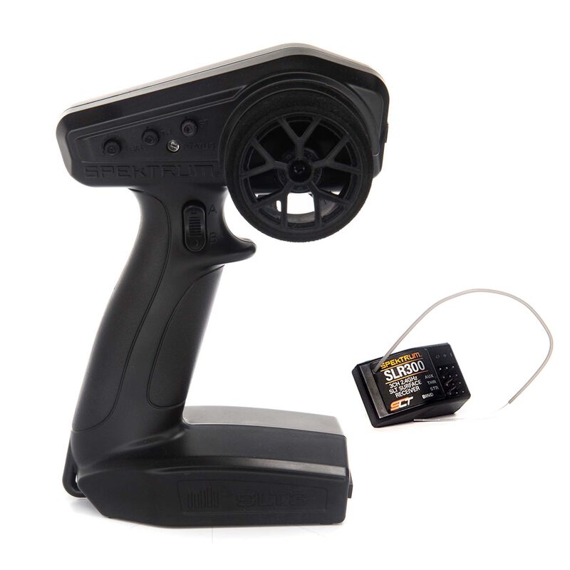 SPEKTRUM SLT3 3-Channel SLT Transmitter with SLR300 Receiver SPMSLT350