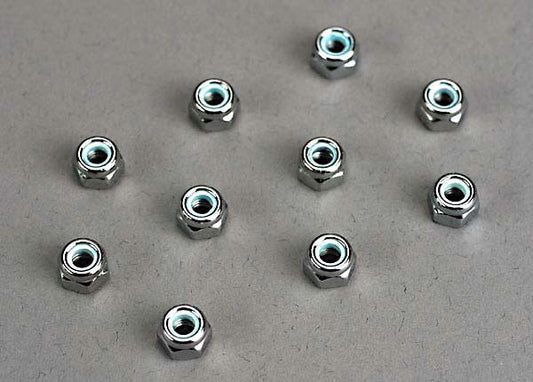 NUTS NYLON LOCKING 4MM (10) 1747
