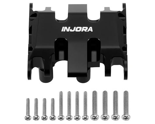 Injora Axial SCX30 Aluminum Skid Plate (Black)