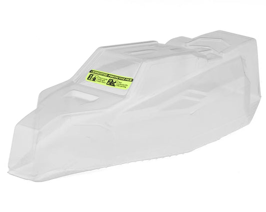 JConcepts RC10 B7/B7D "F2" Body w/Turf & Carpet Wings (Clear)
