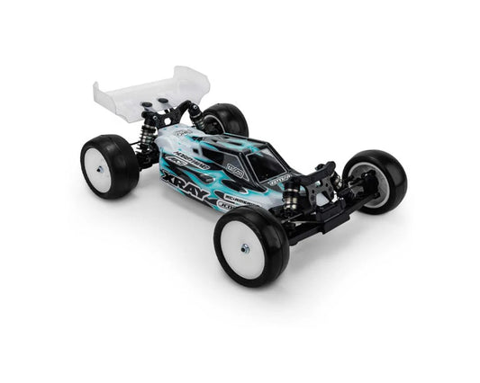 JConcepts XRAY XB2 2024 "F2" 1/10 Buggy Body (Clear) w/6.5" Aero Wing