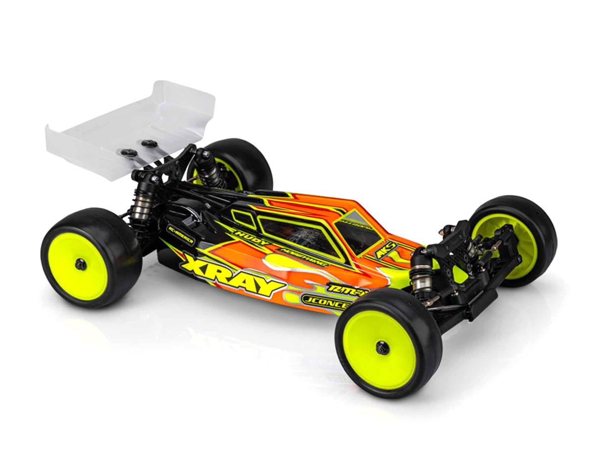 JConcepts XRAY XB2 2025 "S2" 1/10 Buggy Body (Clear) w/Two Wings