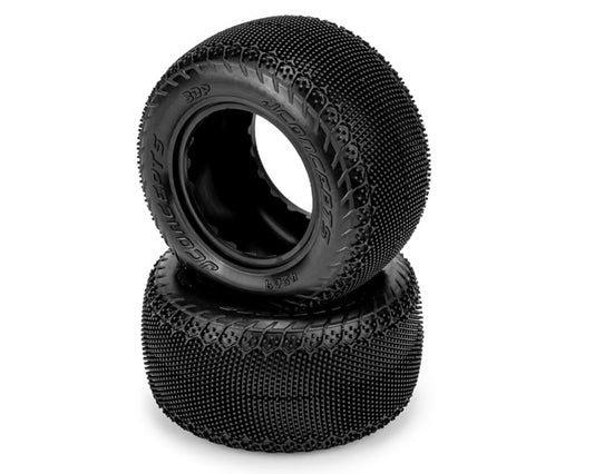 JConcepts 3DP 2.2" Stadium Truck Carpet Tires (2) (Purple)