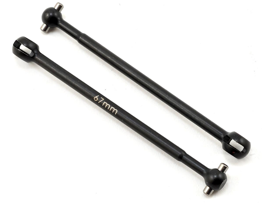 Team Associated B6/B6D 67mm CVA Bone Set (2) ASC91434