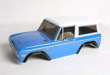 TAMIYA Body Set Ford Bronco, Clear: CC01/CR01