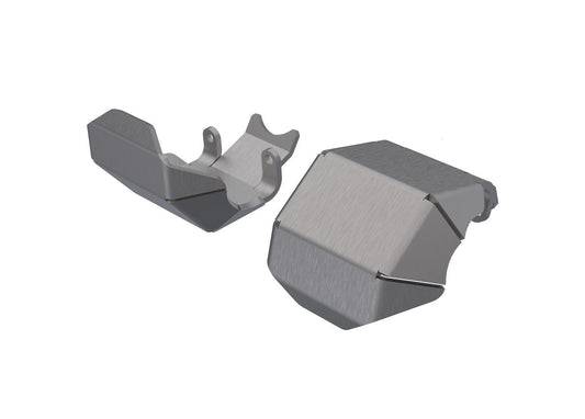TRAXXAS SKIDPLATE AXLE STAINLESS (F/R) 9765