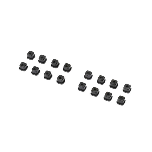 TEAM LOSI Insert Set, Adjustable Pivot: Mini-B, Drag Car TLR314006