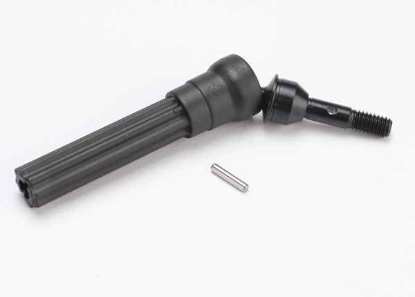 TRAXXAS DRIVESHAFT ASSEMBLY, OUTER (1) FRONT &  REAR, STUB AXLE SIDE