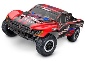 TRAXXAS Slash 2WD BL-2s: 1/10 Scale Short Course Truck RED 58134-RED