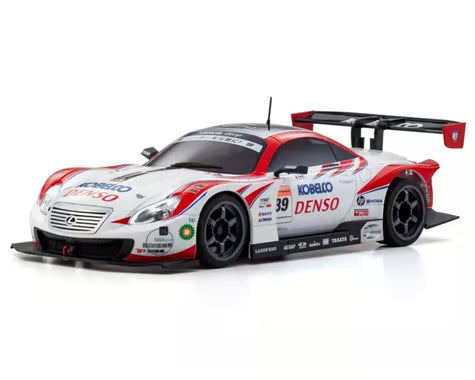 Kyosho MR-04 RWD Mini-Z Readyset w/2012 Denso Kobelco SC430 Body (White/Red) w/KT-531P 2.4GHz Radio