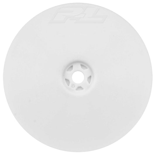 PRO-LINE 1/10 Velocity 4WD Front 2.2" 12mm Buggy Whls (2) Wht: XB4 and 22X-4 PRO276704