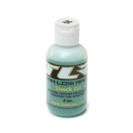TLR SILICONE SHOCK OIL, 25WT, 250CST, 4OZ