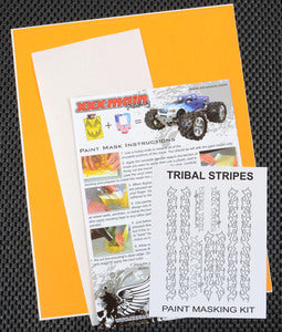 XXX MAIN Tribal Stripes Paint Mask