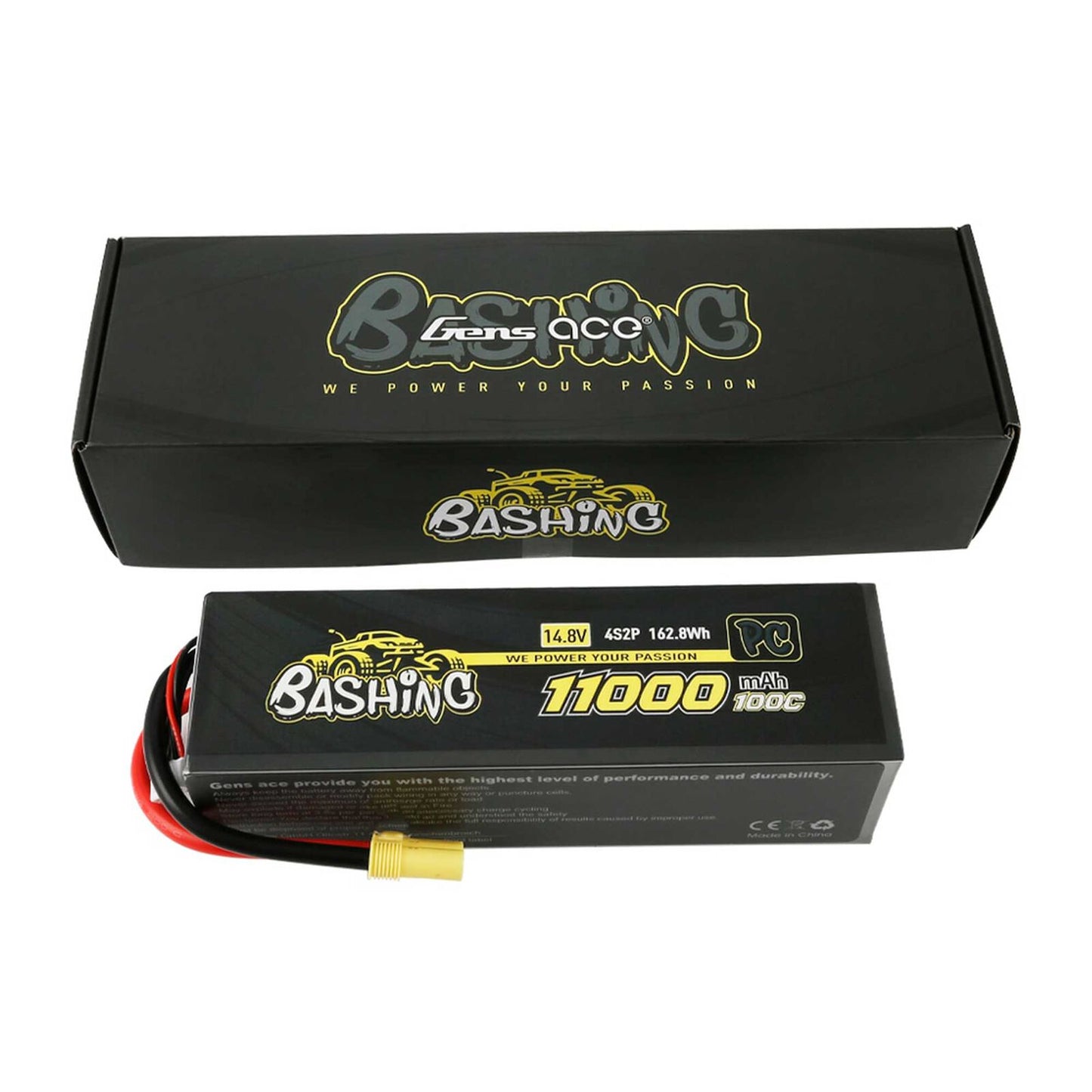 Gens Ace Bashing Pro 4s LiPo battery Pack 100C (14.8V/11000mAh)