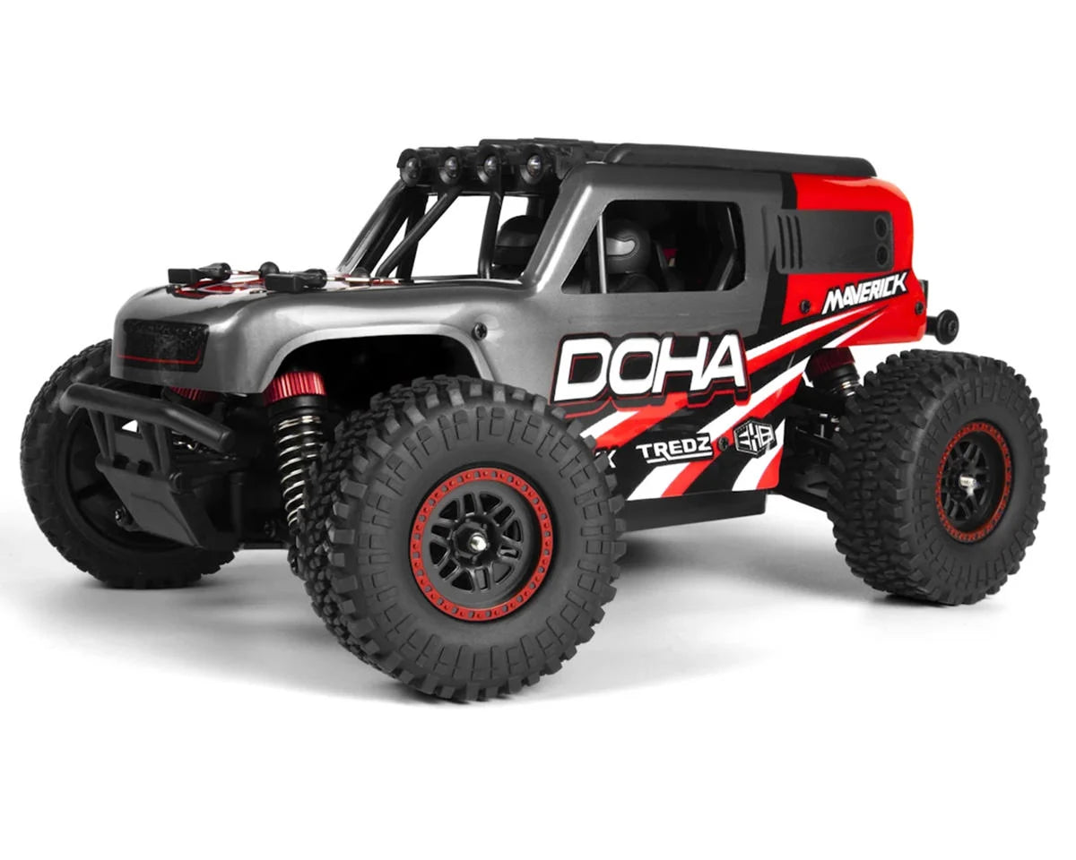 Maverick DOHA 1/20 RTR 4WD Electric Mini Desert Truck (Red) MVK150701