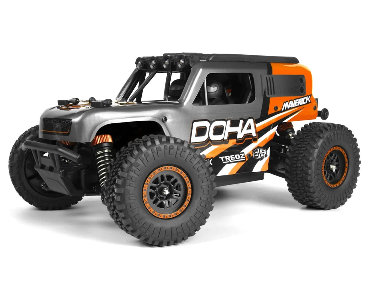 Maverick DOHA 1/20 RTR 4WD Electric Mini Desert Truck (Orange) MVK150702