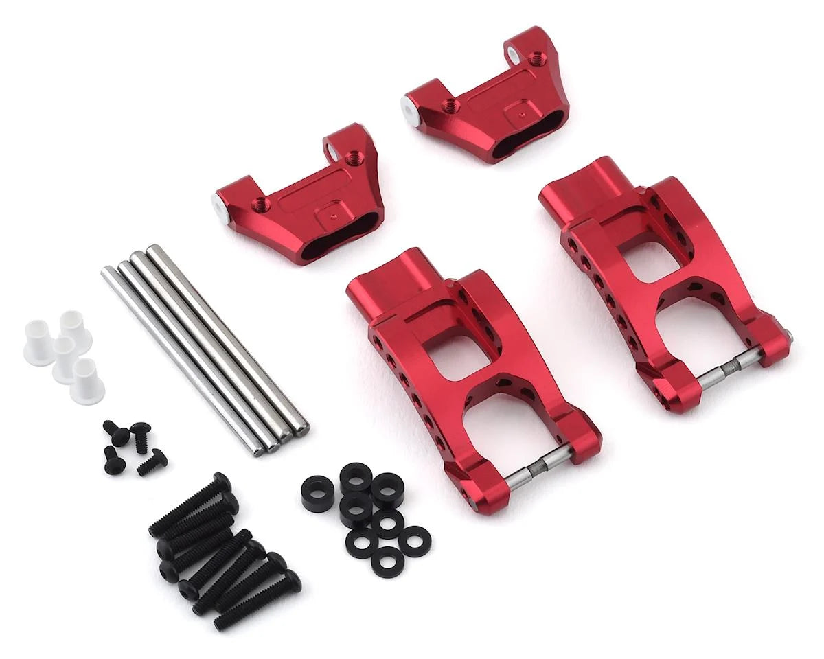 MST MB Alum. Rear lower arm set (red)