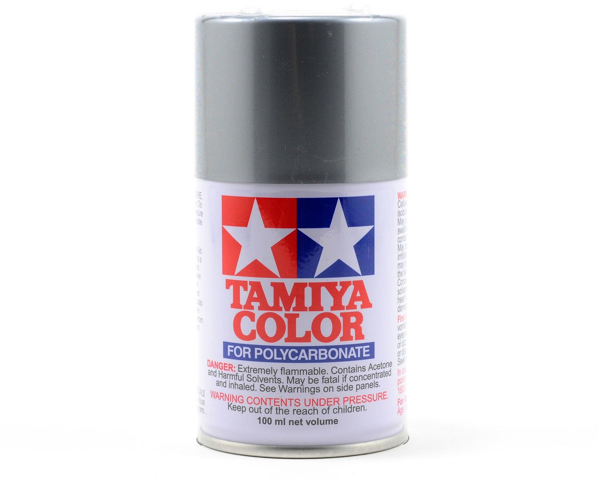 Tamiya PS-12 Silver Lexan Spray Paint (100ml) TAM86012