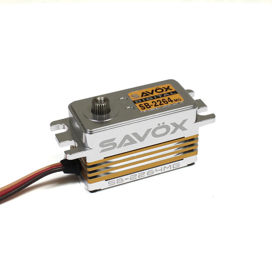 SAVOX Low Profile High Voltage Brushless Servo, 0.085sec / 208.3oz @ 7.4V SAVSB2264MG