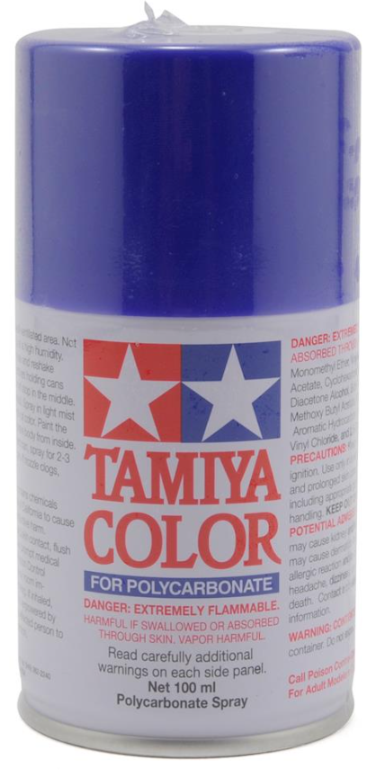 Tamiya PS-35 Blue Violet Lexan Spray Paint (100ml) TAM86035