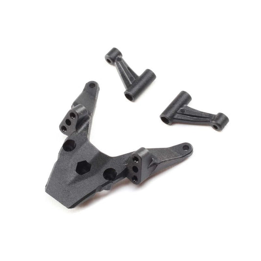 LOSI FR Bulkhead, FR Brace Lft/Rt: Mini-T 2.0