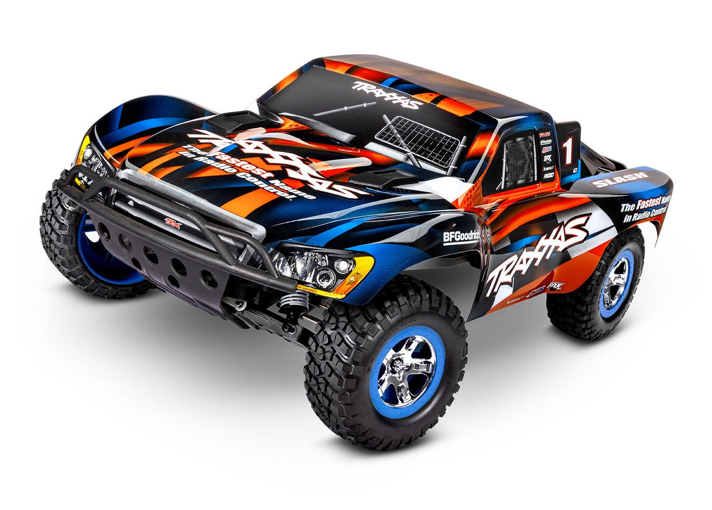 TRAXXAS Slash: 1/10 Scale 2WD Short Course Truck w/USB-C ORANGE 58034-8-ORNG