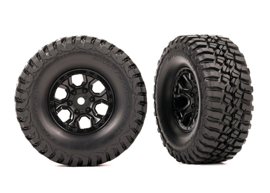 TRAXXAS T&W BLK 1.0 WHL, BFG MT TA KM3