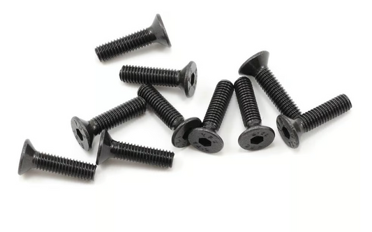 ProTek RC 3x12mm "High Strength" Flat Head Screws (10)