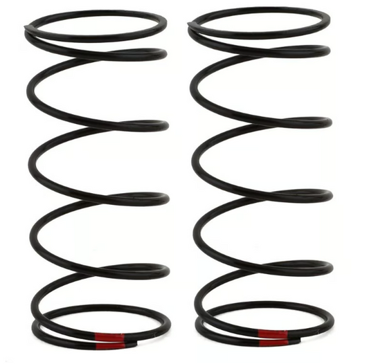 TEAM ASSOCIATED 13mm FRONT SHOCK SPRING, RED 4.0 4.0lb/in [L44, 6.25T, 1.2D]