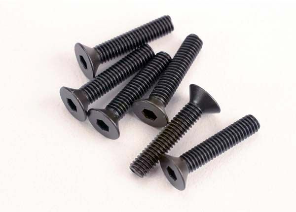 TRAXXAS 3 X 15MM COUNTER HEX SCREW (6)