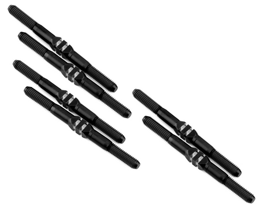 Whitz Racing Products HyperMax RC10B6.3/B6.3D 3.5mm Titanium Turnbuckle (Black) WRP-AEB62-HM2