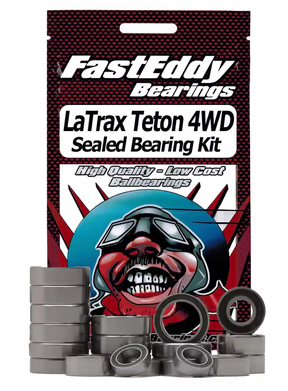 FastEddy Traxxas LaTrax Teton 4WD Sealed Bearing Kit