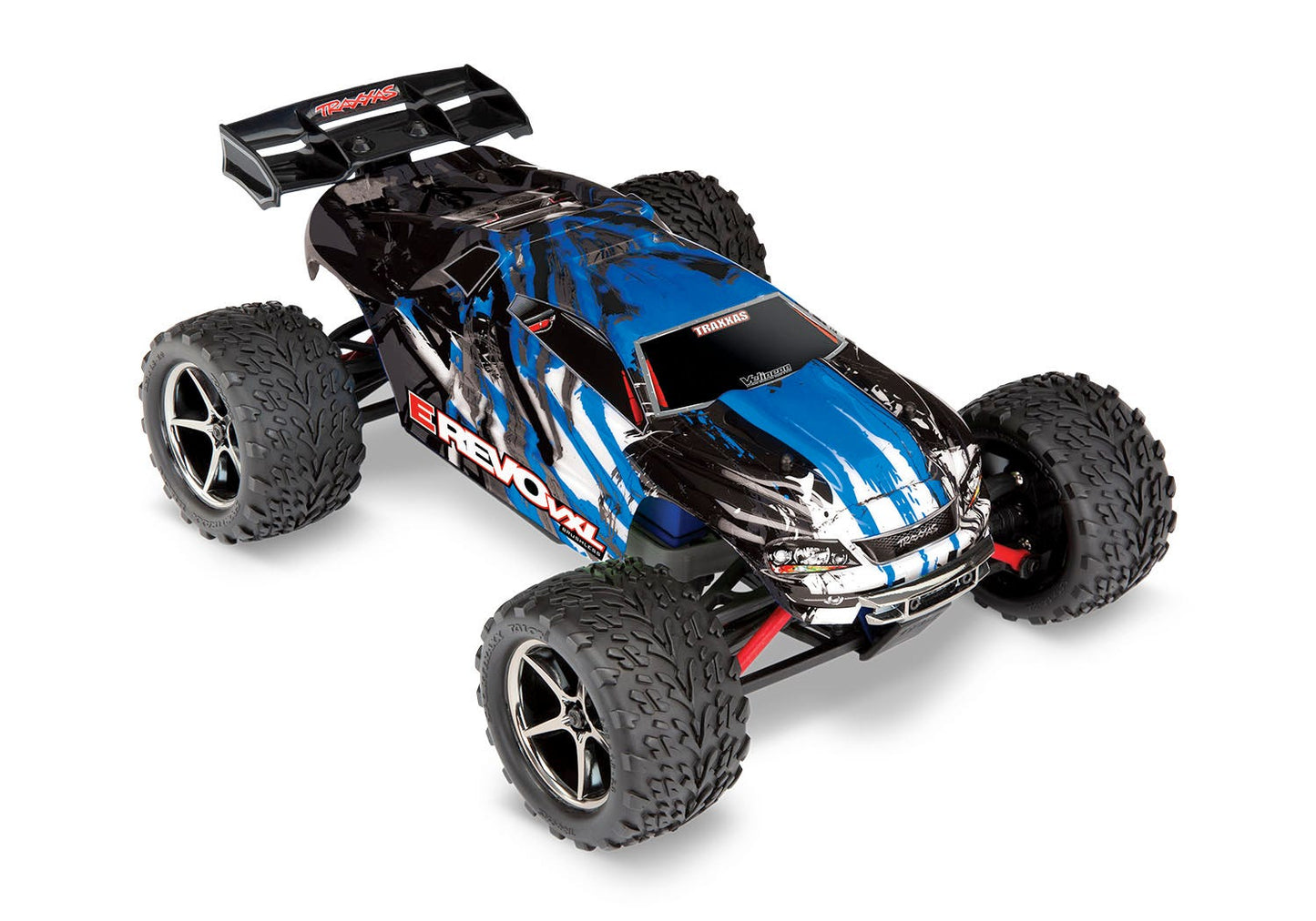 TRAXXAS 1/16 E-REVO VXL RTR W/TSM BLUE