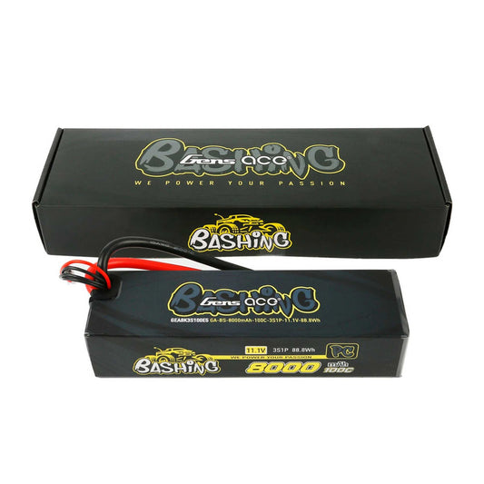 Gens Ace Bashing Pro 3S LiPo Battery Pack 100C (11.1V/8000mAh)