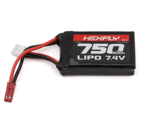Redcat MT-18/Ascent-18 2S Lipo Battery (7.4V/750mAh) w/JST Connector RER31100