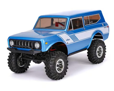 Redcat Ascent-18 International Scout II 1/18 4WD RTR Rock Crawler (Blue) w/2.4GHz Radio, Battery & Charger RER37863