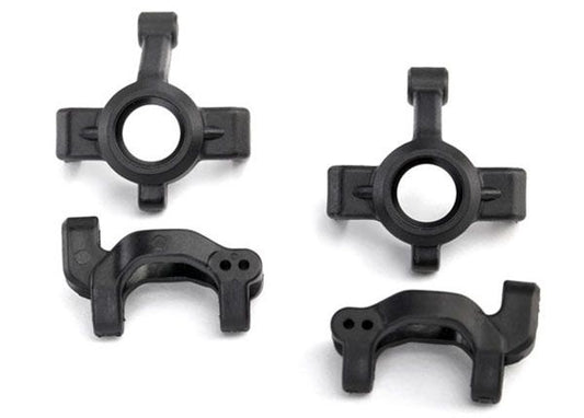 TRAXXAS CASTER BLOCKS (C-HUBS) (2)/ STEERING BLOCK (2)