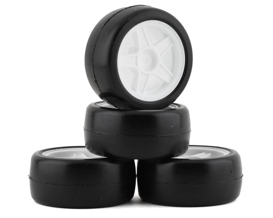 Rush M-Chassis Pre-Glued Mini Tires (4) (40 Shore)