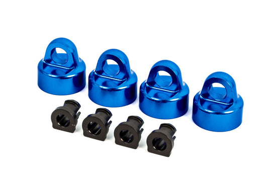 TRAXXAS SHOCK CAPS GTX ALUM BLUE 9664X