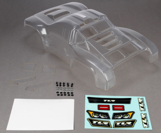TLR Hi Performance Precut Clear Body: 22SCT/2.0/SCTE