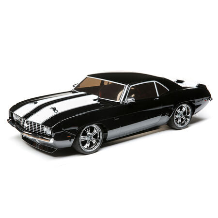 LOSI 1/10 1969 Chevy Camaro V100 AWD Brushed RTR BLACK