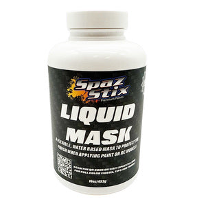 Spaz Stix Water Based Liquid Mask V2, 16oz
