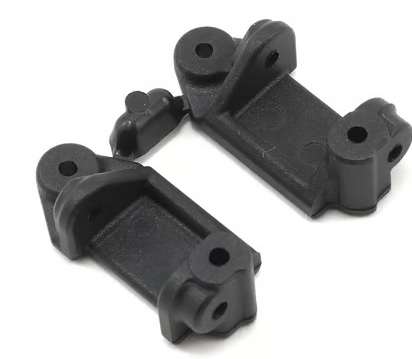 RPM 30 Deg Caster Block Set (Black) (2) (Rustler, Stampede, Slash)
